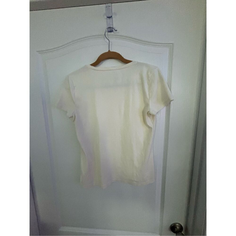 Talbots Embellished T-Shirt - Picture 2 of 3